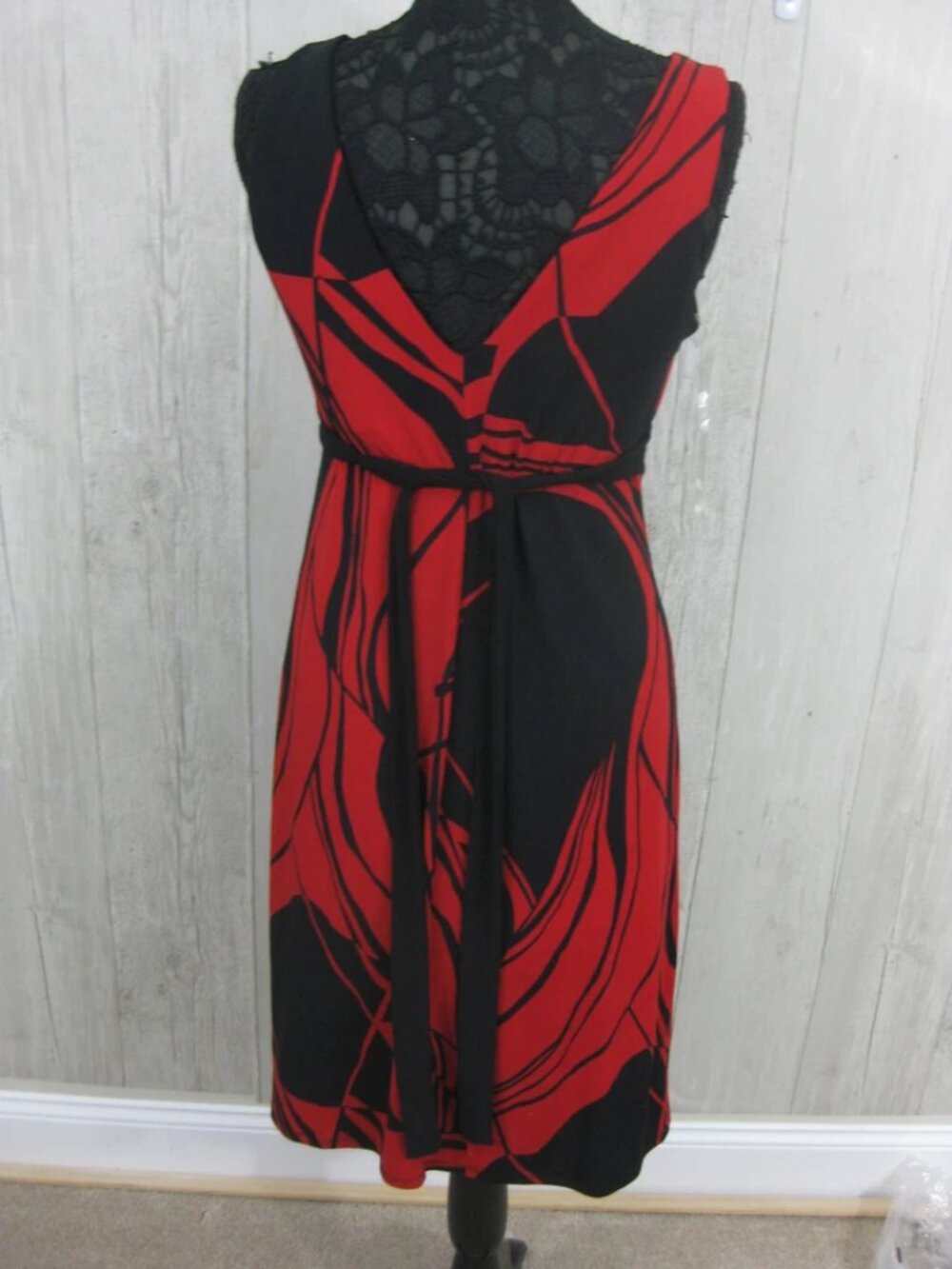B. Darlin Dress red black size 11/12 - Picture 4 of 5